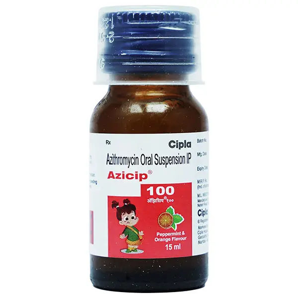 Azicip 100mg Oral Suspension